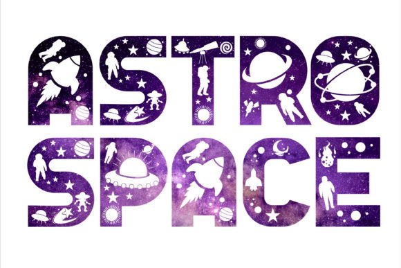 Astro Space: Where Typography Meets the Final Frontier