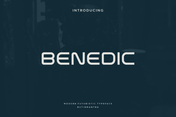 Benedic: The Sleek, All-Caps Font for a Futuristic Look