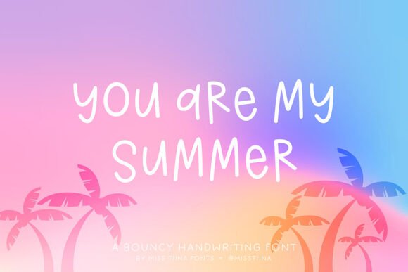 Capture the Spirit of Summer: A Font for Joyful Projects