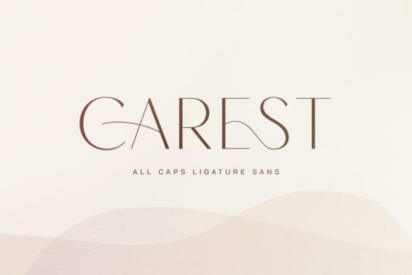 Carest: The Clean Typeface for Modern Branding