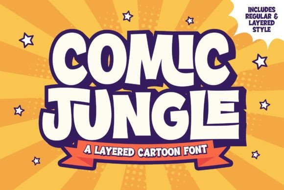 Comic Jungle: Inject Playful Energy into Your Brand