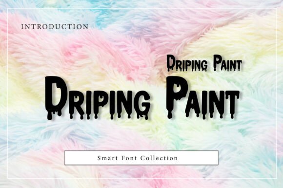 Driping Paint: Unleashing Raw, Liquid Energy in Your Designs