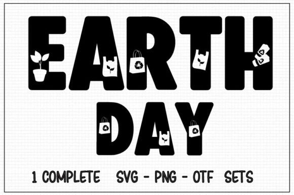 Earth Day: A Bold Font for Designs That Stand Out