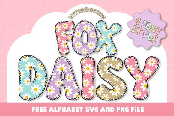 Fox Daisy Color Font: Whimsical Typography for Modern Design