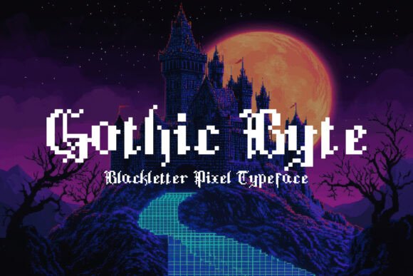 Gothic Byte: Where Medieval Majesty Meets Pixel Art