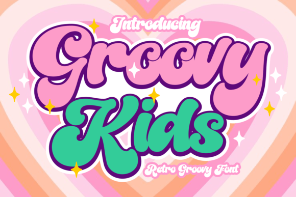 Groovy Kids: The Whimsical Font That Brings Designs to Life