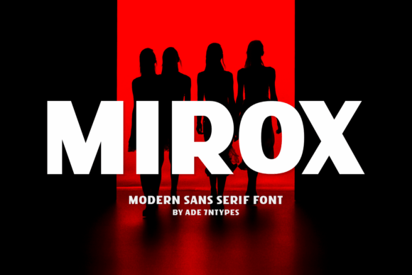 Mirox: The Bold Display Font for Modern Storytelling