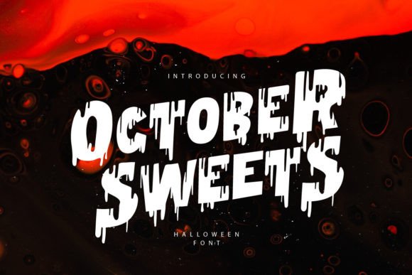 October Sweets: The Font That Blends Playful Spooks With Polish