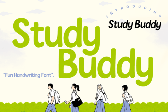 Study Buddy: The Font That Feels Like a Friendly High-Five